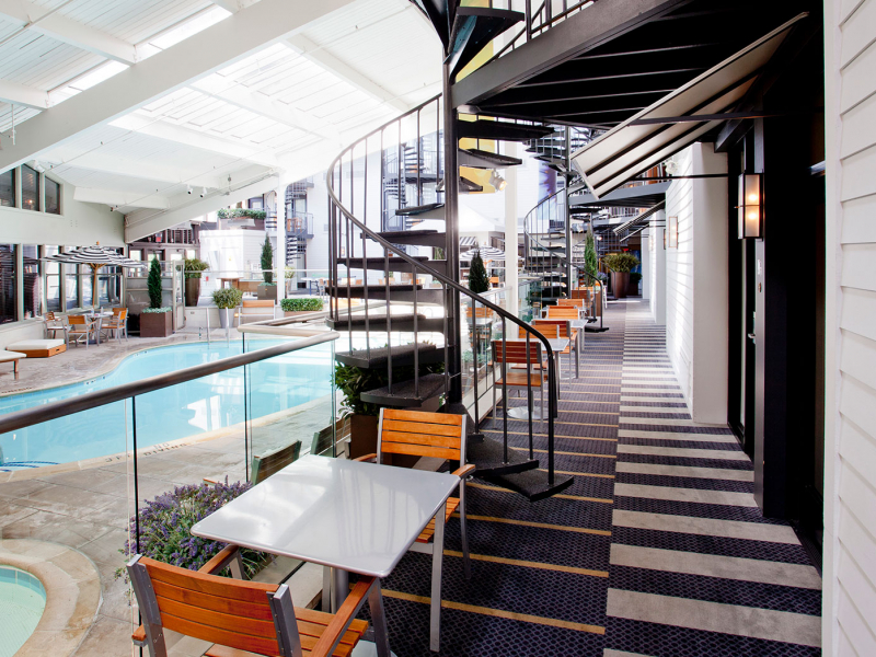 Weber's Boutique Hotel Pool Area